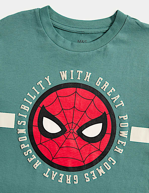 Pure Cotton Spider-Man™ Pyjamas (1-8 Yrs)