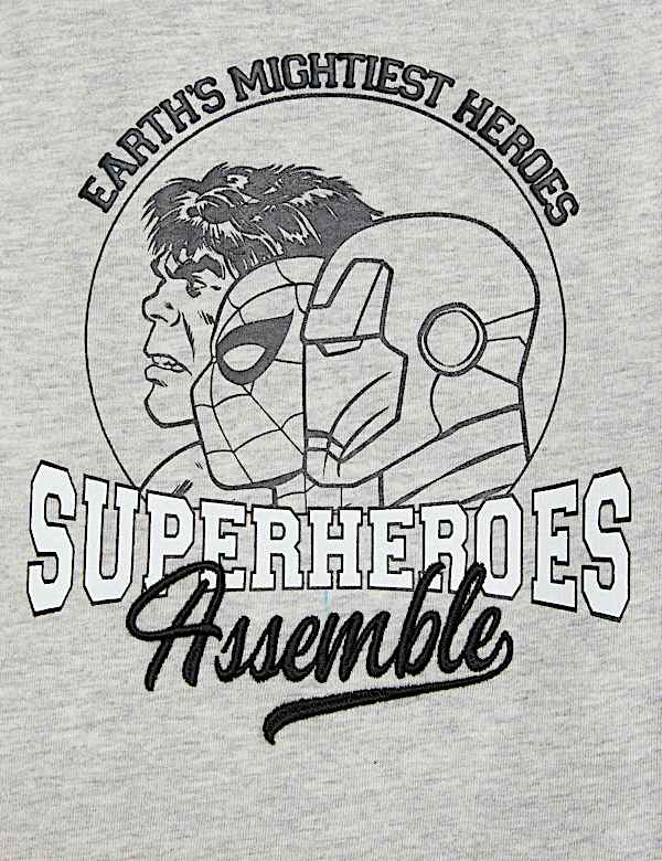 Pure Cotton Marvel Avengers™ Pyjamas (3-12 Yrs)