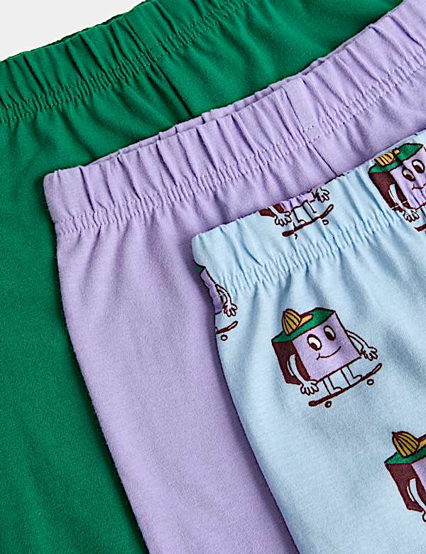 3 Pack Pure Cotton Pyjama Sets (1-8 Yrs)