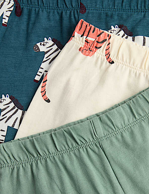 Kids' 3 Pack Animal Print Pyjama Sets (1-8 Yrs) - RS