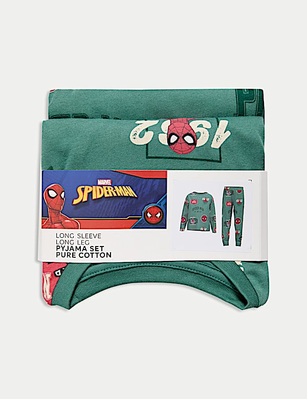 Pure Cotton Spider-Man™ Pyjamas (1-8 Yrs)