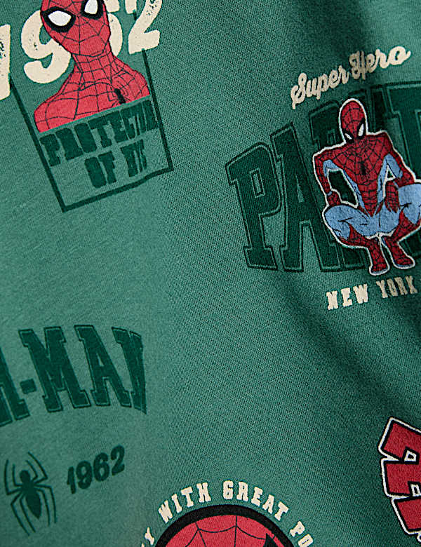 Pure Cotton Spider-Man™ Pyjamas (1-8 Yrs)