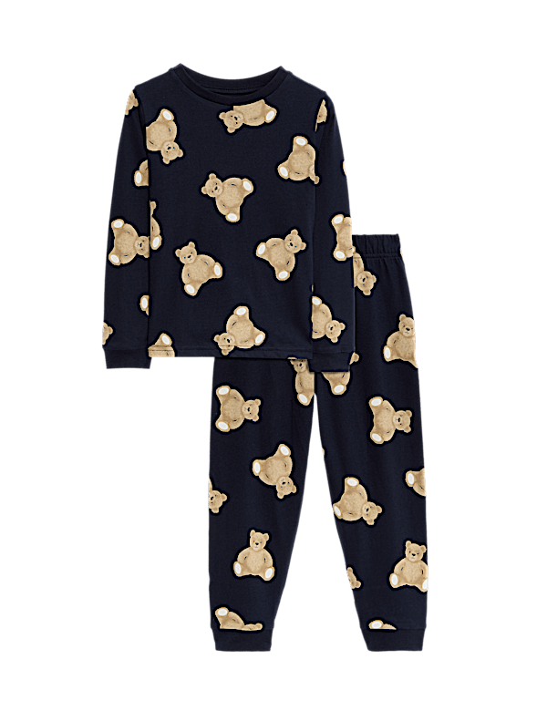 Pure Cotton Spencer Bear™ Pyjamas (1-16 Yrs)