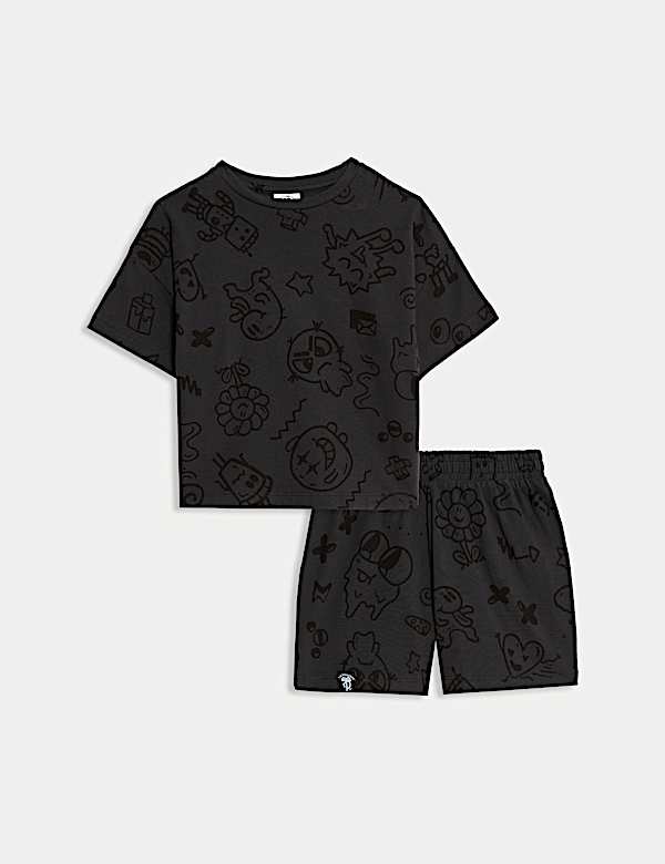 Cotton Rich Doodle Boy™ Pyjamas (0-16 Yrs) - SE