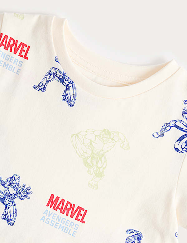 Pure Cotton Marvel&trade; Pyjamas (3-12 Yrs) - BG