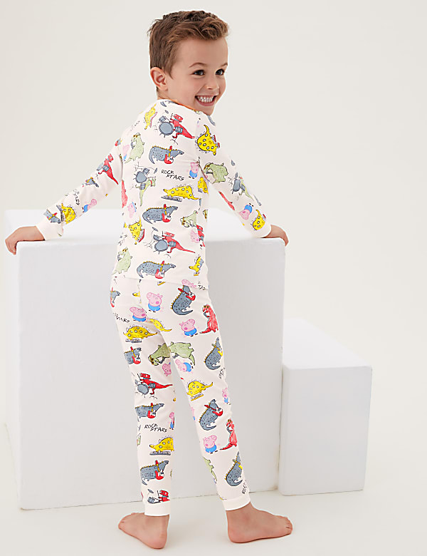 Buy George Pig Cotton Rich Pyjamas 1 7 Yrs at Marks Spencer