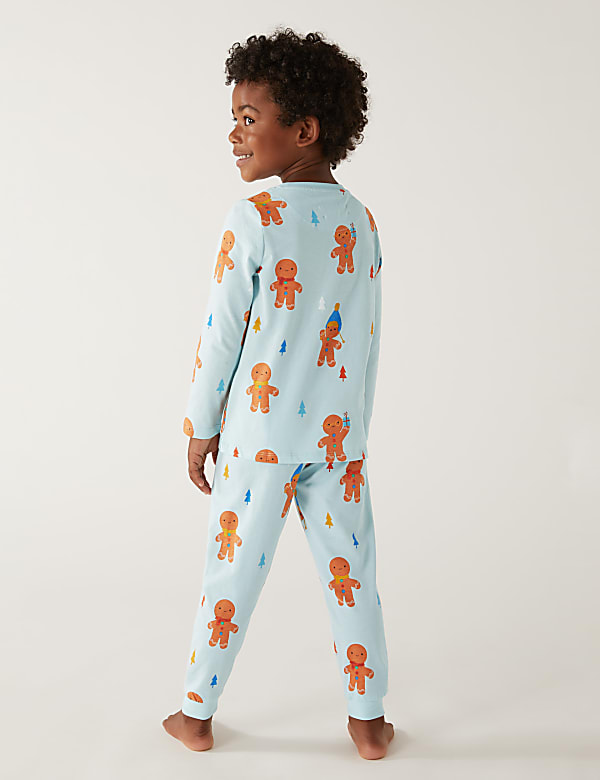Pure Cotton Gingerbread Man Pyjamas