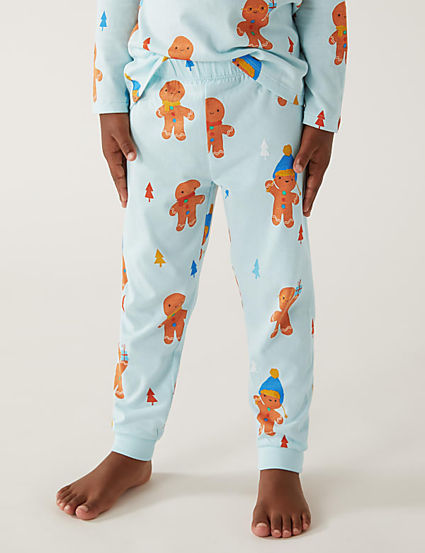 Pure Cotton Gingerbread Man Pyjamas