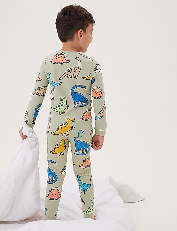Cotton Rich Dinosaur Pyjamas (1-7 Yrs)