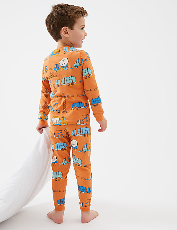 Cotton Rich Transport Print Pyjamas