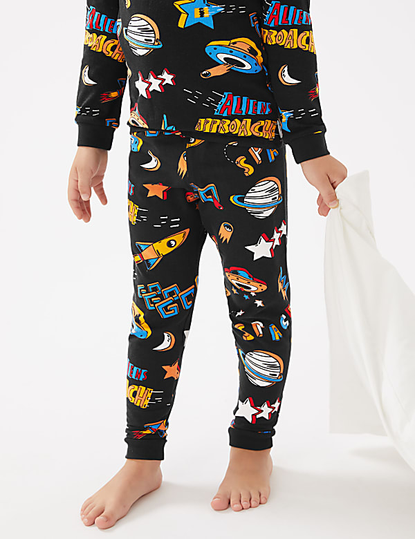 Cotton Rich Space Pyjamas (1-7 Yrs)