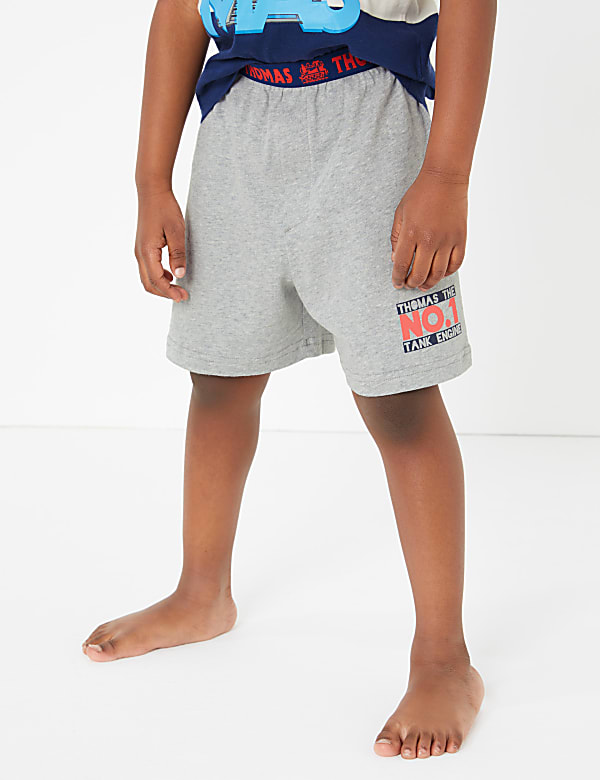 Pure Cotton Thomas & Friends™ Short Pyjama Set (1-7 Yrs)