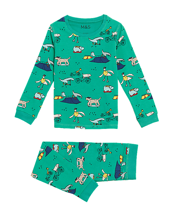 Cotton Rich Animal Pyjamas (1-7 Yrs)