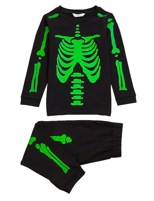 Glow In The Dark Skeleton Pyjamas