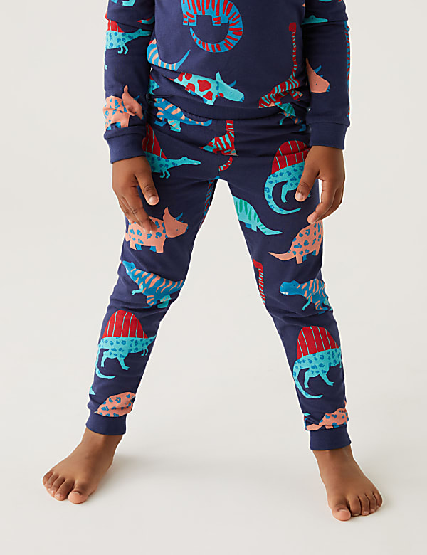 Cotton Rich Dinosaur Pyjamas (12 Mths - 8 Yrs)
