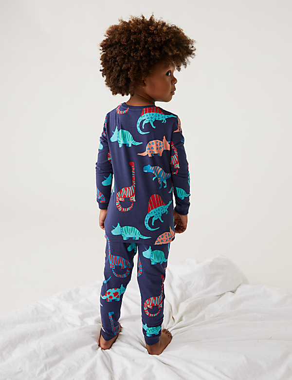 Cotton Rich Dinosaur Pyjamas (12 Mths - 8 Yrs)