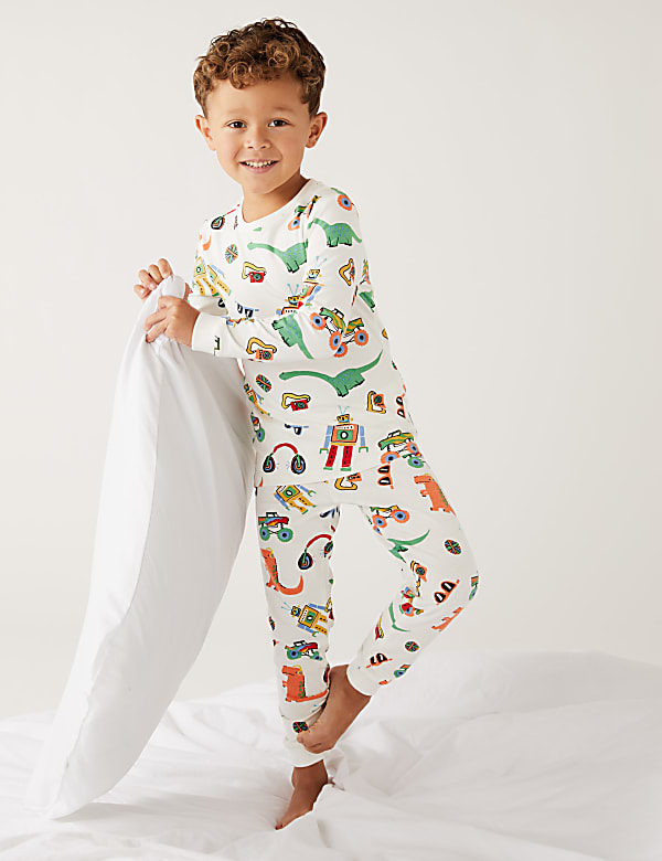 Cotton Rich Patterned Pyjamas (12 Mths - 8 Yrs)