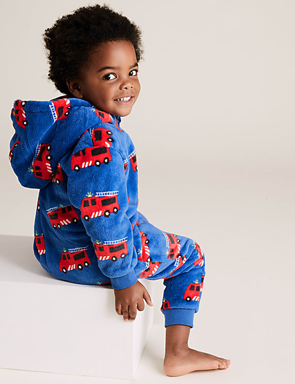Fleece Print Onesie (1-7 Yrs)