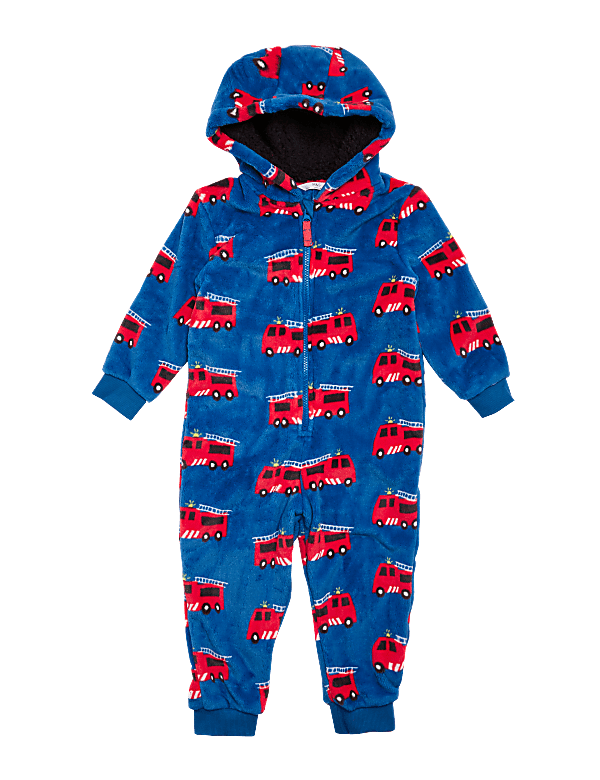 Fleece Print Onesie (1-7 Yrs)