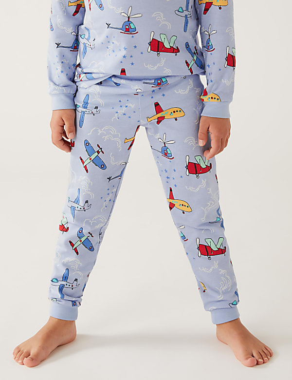 Cotton Rich Transport Pyjamas (1-8 Yrs)