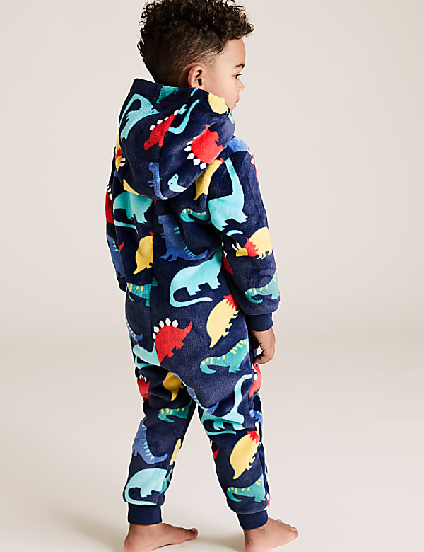 Fleece Dinosaur Onesie (1-7 Yrs)