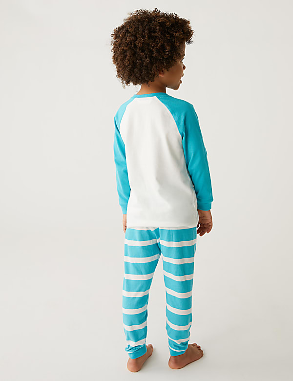 2pk Pure Cotton Dinosaur Pyjama Sets