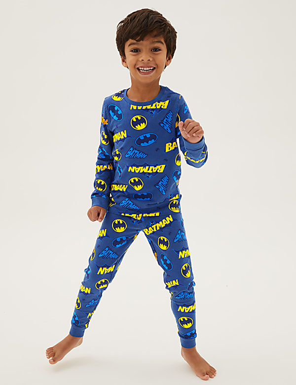 Batman™ Cotton Pyjamas (3-12 Yrs)