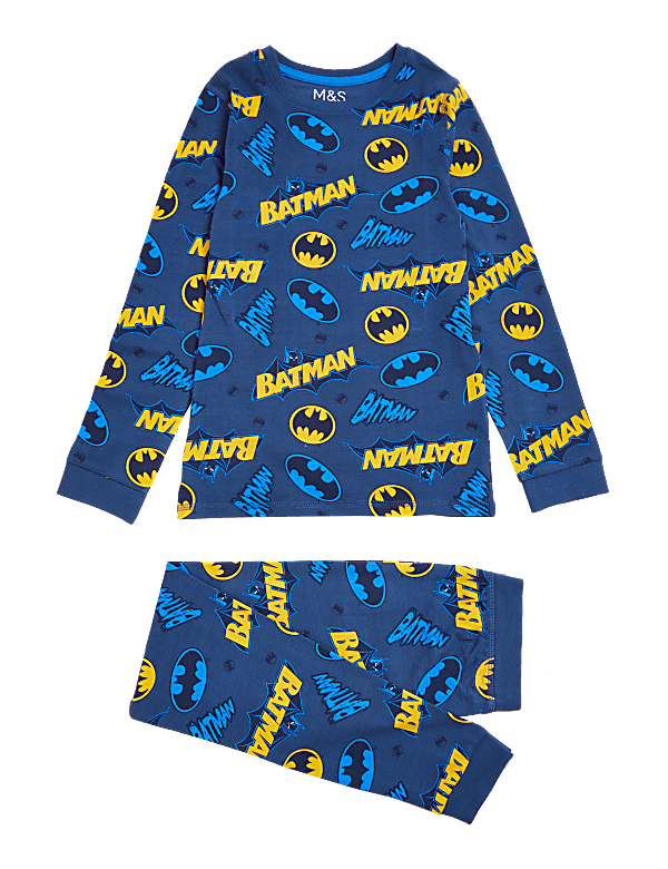 Batman™ Cotton Pyjamas (3-12 Yrs)