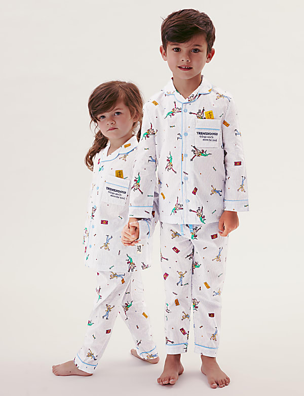 Buy Roald Dahl Pure Cotton Pyjamas 2 10 Yrs at Marks Spencer