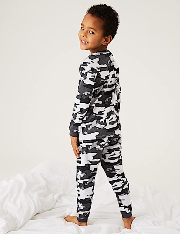 Pure Cotton Batman™ Camouflage Pyjamas (3-12 Yrs)