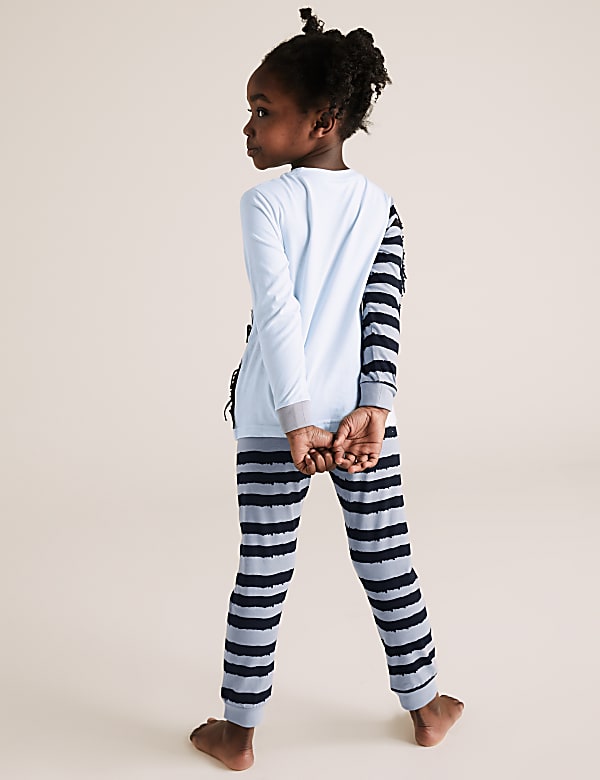 Pure Cotton Zebra Pyjama Set (1-7 Yrs)