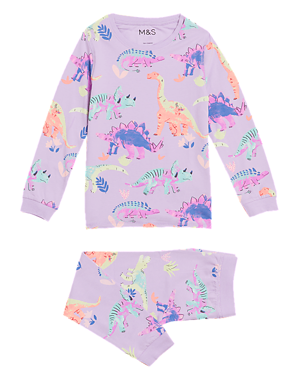 Cotton Rich Dinosaur Pyjamas (1-7 Yrs)