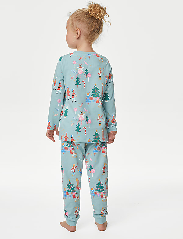 Pure Cotton Nutcracker Christmas Pyjamas (1-8 Yrs)