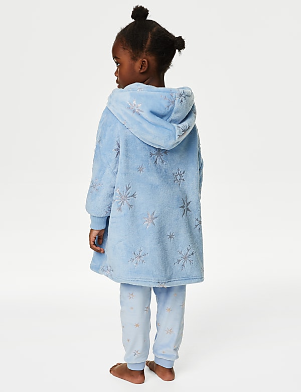 Pull coupe large en polaire &agrave; imprim&eacute; La Reine Des Neiges de Disney&trade; (du 3 au 8&nbsp;ans) - BE