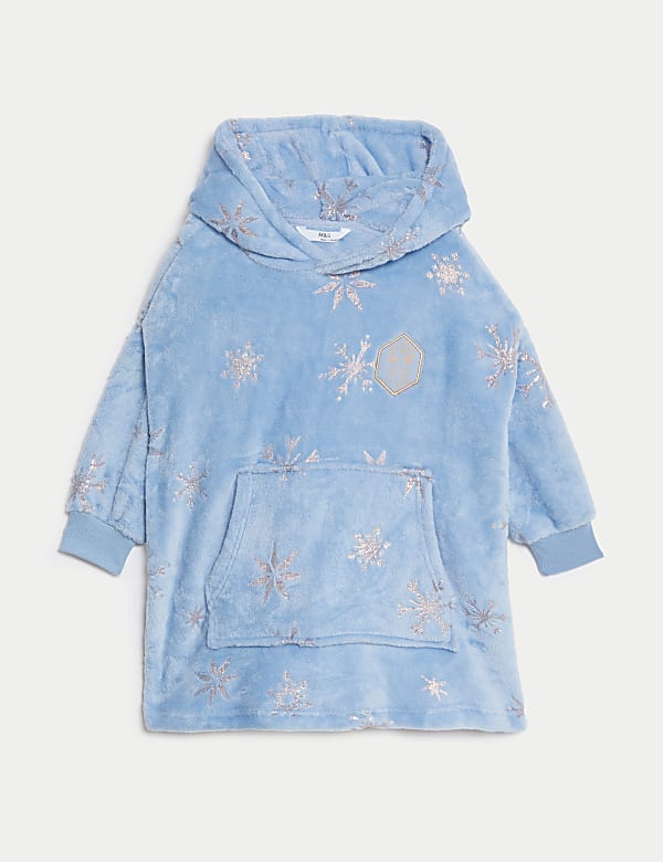 Pull coupe large en polaire &agrave; imprim&eacute; La Reine Des Neiges de Disney&trade; (du 3 au 8&nbsp;ans) - BE