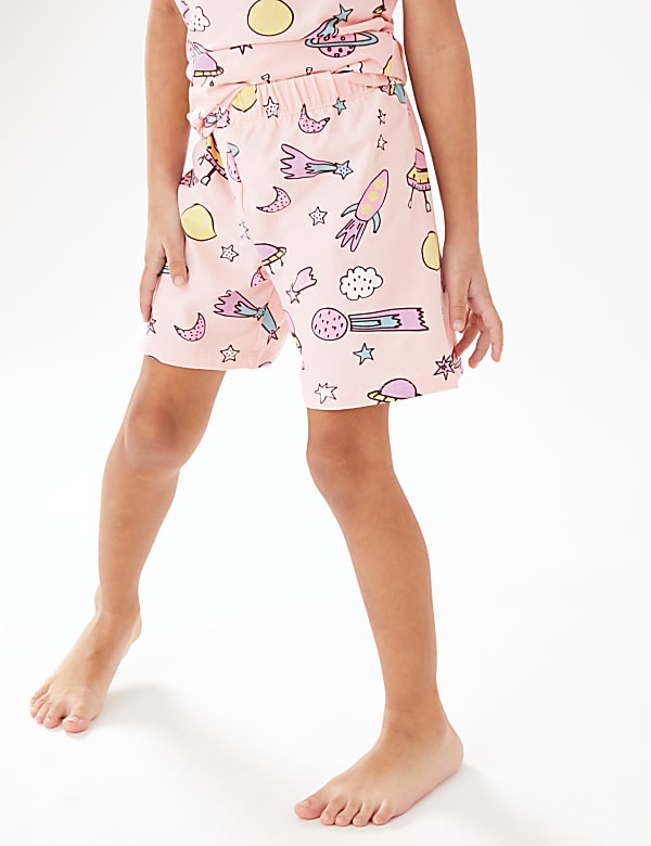 Cotton Rich Space Short Pyjamas (12 Mths - 7 Yrs)