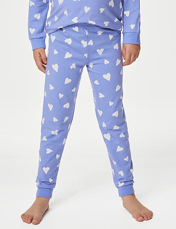 Cotton Rich Heart Pyjamas (1-8 Yrs)