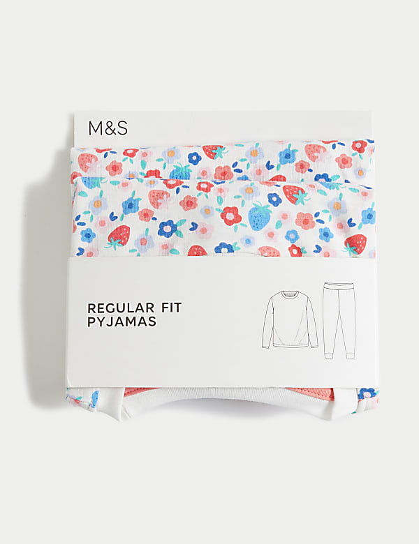 Pure Cotton Printed Pyjamas (1-8 Yrs)