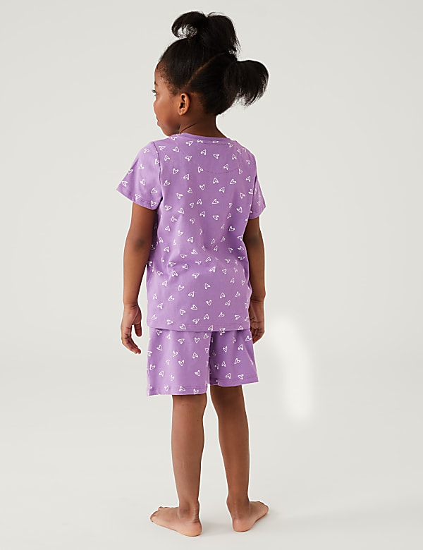 2pk Pure Cotton Printed Short Pyjama Sets