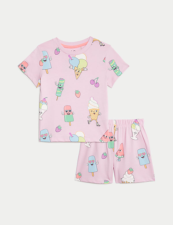 Pijama 100% algodón con diseño de helados (1-8&nbsp;años) - ES