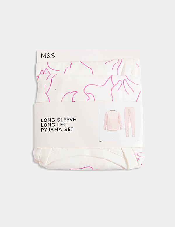 Pure Cotton Bunny Pyjamas (1-8 Yrs)