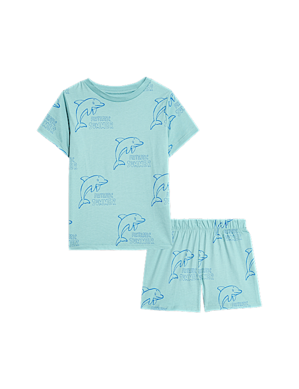 Pure Cotton Animal Pyjama Set (1-8 Yrs)