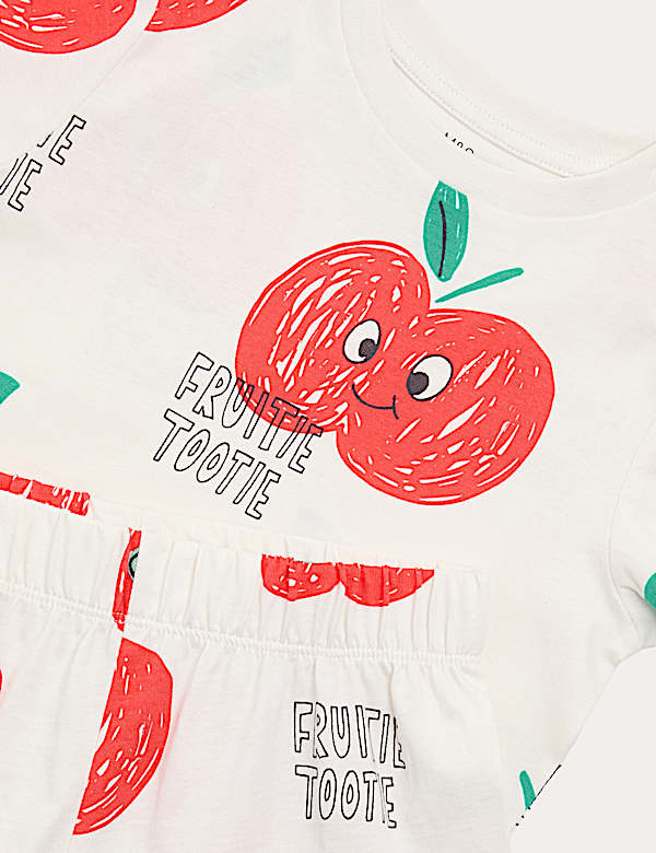 Pure Cotton Apple Pyjamas (1-8 Yrs)