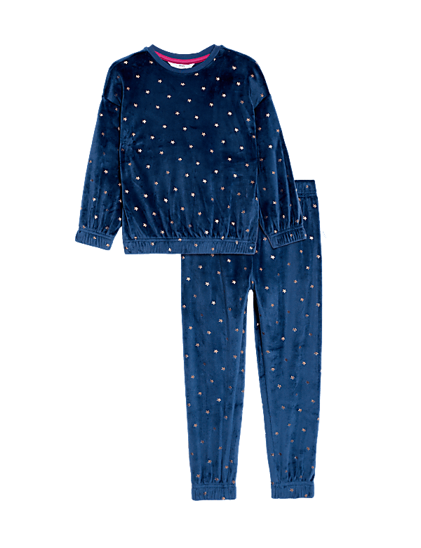 Velour Star Pyjamas (1-8 Yrs)