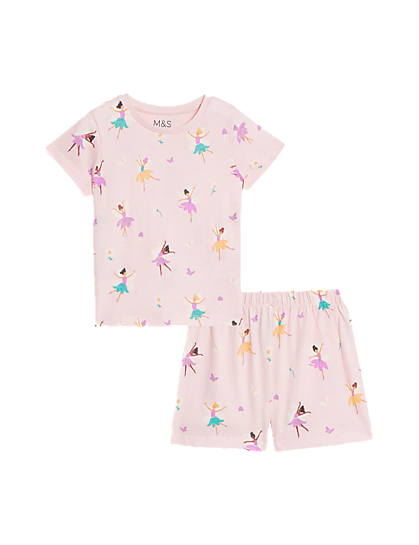Pure Cotton Glow In The Dark Fairy Pyjamas (1-8 Yrs)