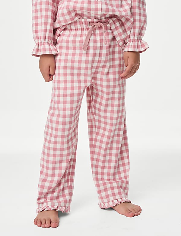 Pure Cotton Checked Pyjamas (1-8 Yrs)