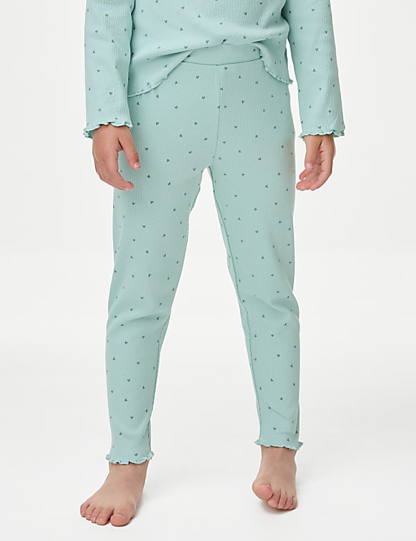 Cotton Rich Heart Pyjamas (1-8 Yrs) - ID