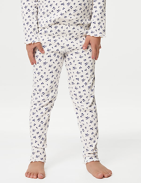 Cotton Rich Floral Pyjamas (1-8 Yrs) - ID