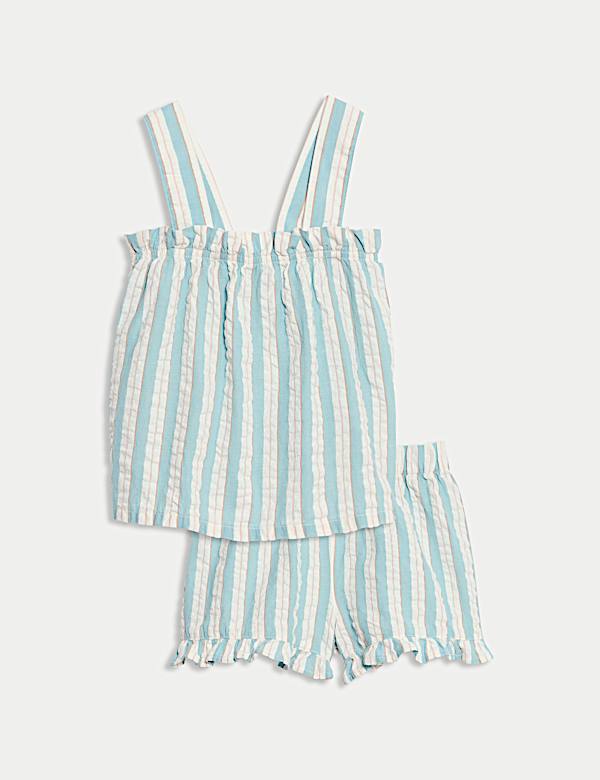 Pyjama 100 % coton à rayures (du 1 au 8 ans) - LU