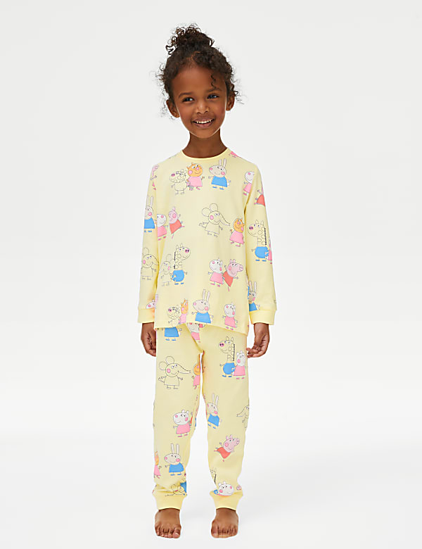 Pure Cotton Peppa Pig™ Pyjamas (1-6 Yrs) - LU